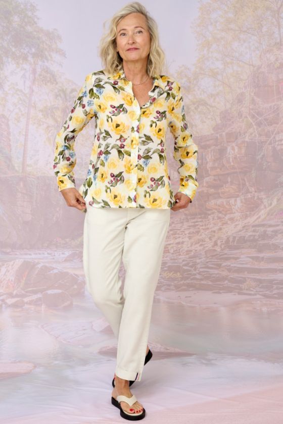 Blouses & Chemises FRAN POESIE en Modal pour Femme | Storiatipic