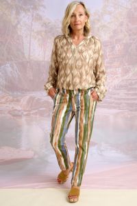 IRIS IKAT Blusas y camisas Modal, Viscosa - - Storiatipic IRIS IKAT Blusas y camisas Modal, Viscosa - - Storiatipic