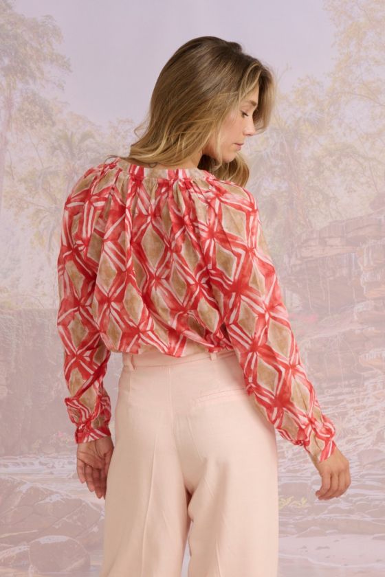 Blouses & Chemises IRIS LOSA en Coton pour Femme | Storiatipic