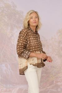 Blusas y camisas de algodón IRIS Polka Dot - - Storiatipic Blusas y camisas de algodón IRIS Polka Dot - - Storiatipic
