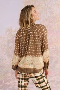 Blusas y camisas de algodón IRIS Polka Dot - - Storiatipic Blusas y camisas de algodón IRIS Polka Dot - - Storiatipic