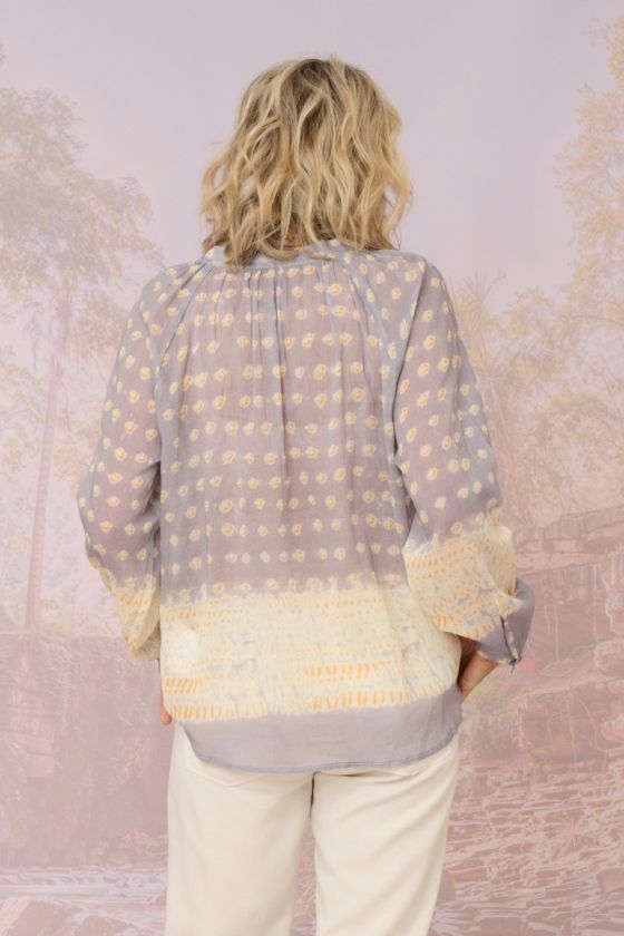 Blouses & Chemises IRIS POIS en Coton pour Femme | Storiatipic