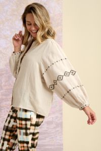 LUCIE BOHEME Blouses & Chemises en Coton - - Storiatipic LUCIE BOHEME Blouses & Chemises en Coton - - Storiatipic