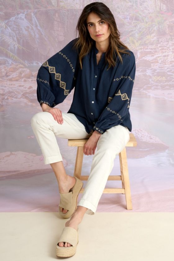 LUCIE BOHEME Blouses & Chemises en Coton - - Storiatipic
