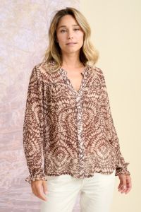 NAEL GALET Blusas y camisas en modal, viscosa - - Storiatipic NAEL GALET Blusas y camisas en modal, viscosa - - Storiatipic