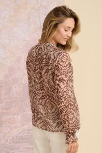 NAEL GALET Blusas y camisas en modal, viscosa - - Storiatipic NAEL GALET Blusas y camisas en modal, viscosa - - Storiatipic