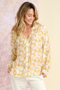 NAEL SUN Blusas y Camisas en Modal, Viscosa - - Storiatipic NAEL SUN Blusas y Camisas en Modal, Viscosa - - Storiatipic