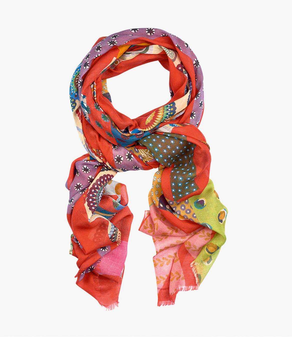 ALICE Modal scarf, Women's Silk 100x200 cm Storiatipic - 5