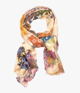 APRIL Modal scarf, Women's Silk 100x200 cm Storiatipic - 3