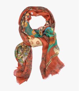 APRIL Modal scarf, Women's Silk 100x200 cm Storiatipic - 4