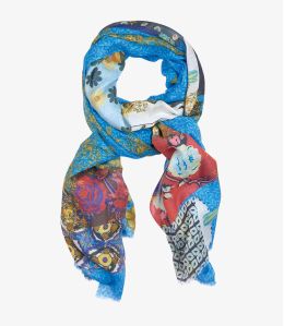 APRIL Modal scarf, Women's Silk 100x200 cm Storiatipic - 6