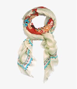 PENNY Modal scarf for women 130x130 cm Storiatipic - 3