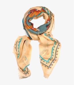 PENNY Modal scarf for women 130x130 cm Storiatipic - 4