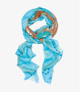 PENNY Modal scarf for women 130x130 cm Storiatipic - 5