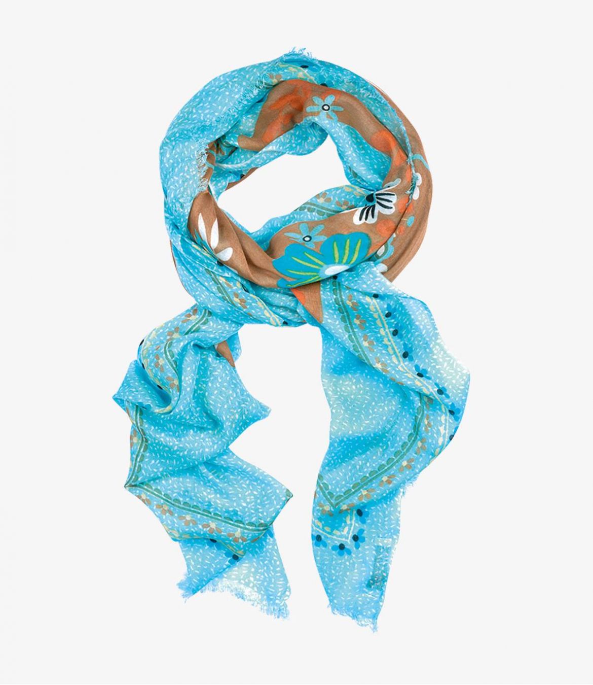 PENNY Modal scarf for women 130x130 cm Storiatipic - 5