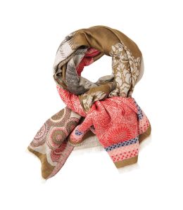 COMIC Wool scarf, Women's Modal 70x190 cm Storiatipic - 1