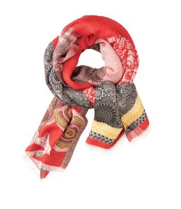 COMIC Wool scarf, Women's Modal 70x190 cm Storiatipic - 2