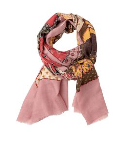 FABRIC Wool scarf, Cotton for Women 80x190 cm Storiatipic - 3