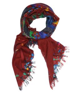 MAPPE Wool scarfs, Women's Silk 70x180 cm Storiatipic - 1