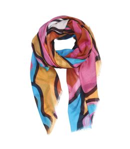 MAUD Modal scarf, Cotton for Women 100x200 cm Storiatipic - 2
