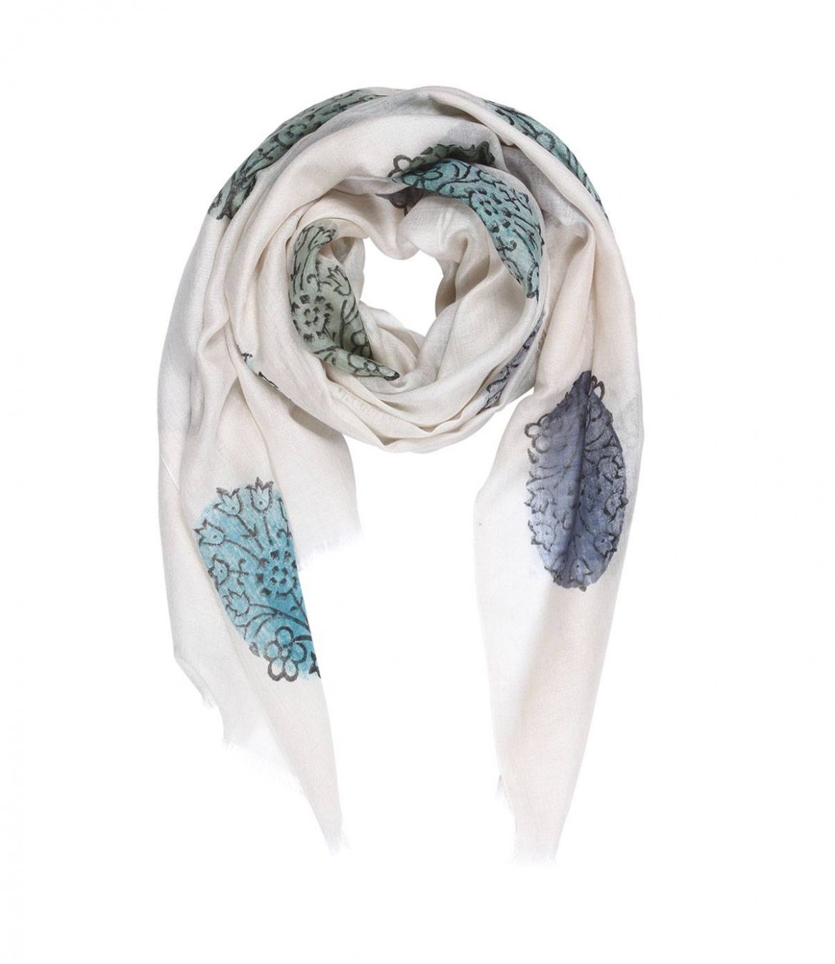 PAINT Modal scarf, Women's Silk 100x200 cm Storiatipic - 1