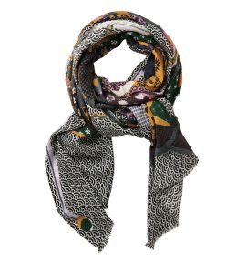 PIPSTIC Wool scarf, Women's Silk 80x190 cm Storiatipic - 1