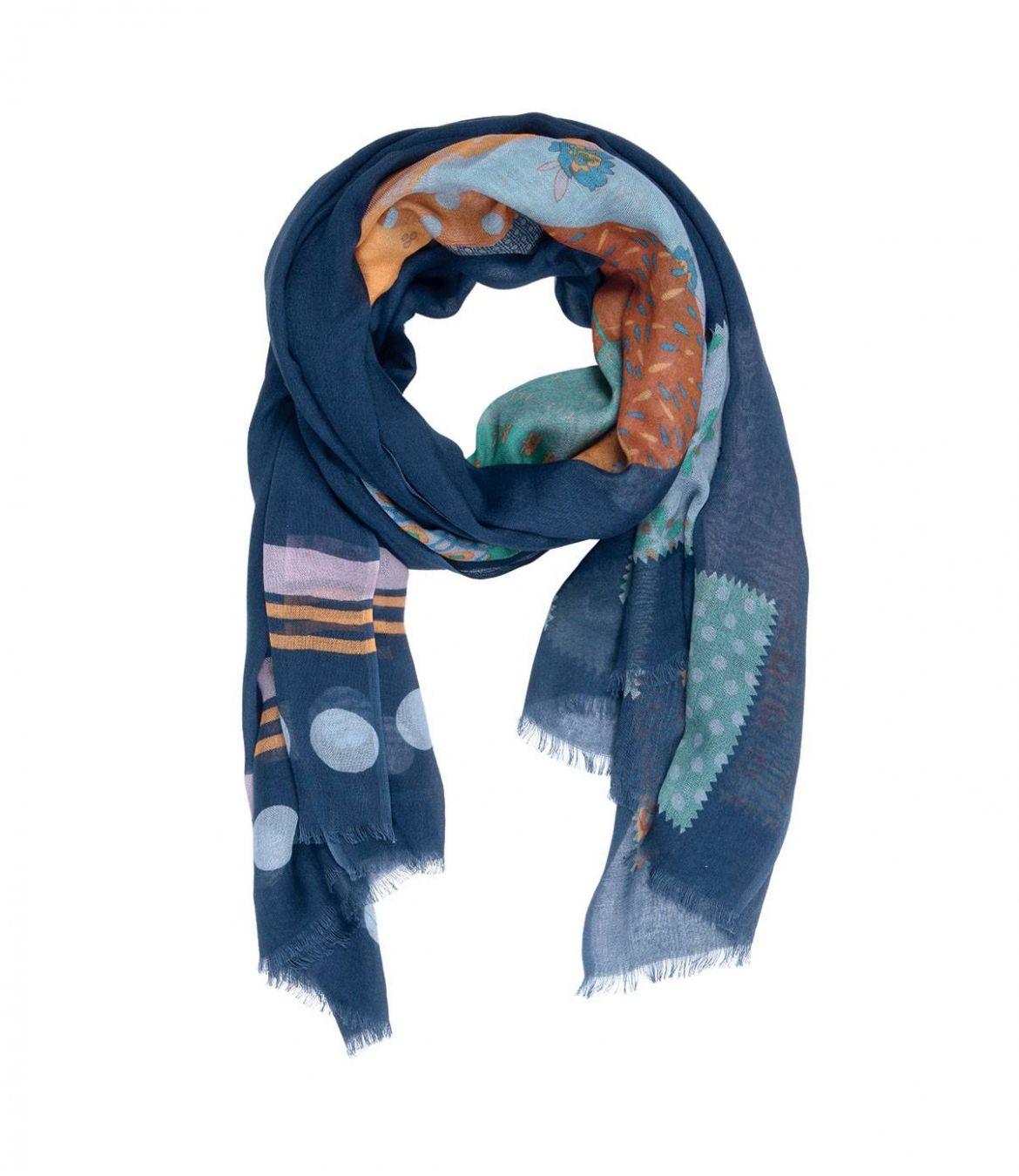 ROSACE Cotton scarf, Women's Modal 100x200 cm Storiatipic - 1