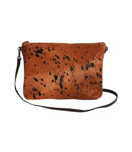 AFI Women's Leather Bag 22x28 cm Storiatipic - 2