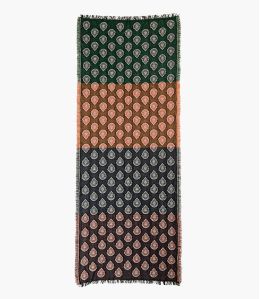 MALINE Women's Wool Scarf 70x190 cm Storiatipic - 2