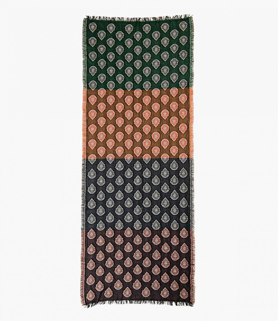 MALINE Women's Wool Scarf 70x190 cm Storiatipic - 2