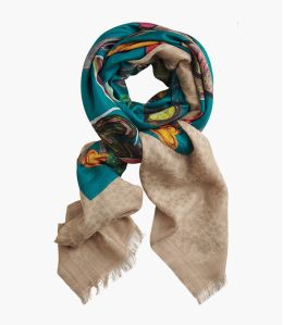 TENDRE Modal scarf, wool, Cotton for women 100x180 cm Storiatipic - 1