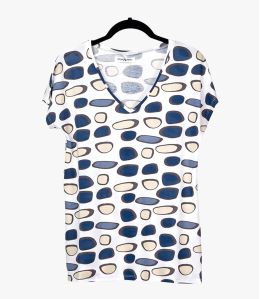 EVI GALET Cotton T-shirt, Women's Modal Storiatipic - 1