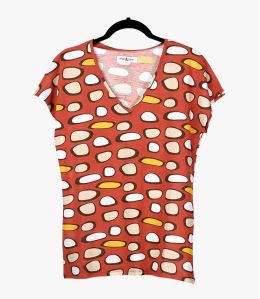 EVI GALET T-shirt en Coton, Modal pour Femme Storiatipic - 2