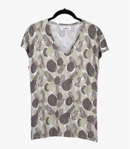 EVI PLUME T-shirt en Coton, Modal pour Femme Storiatipic - 1