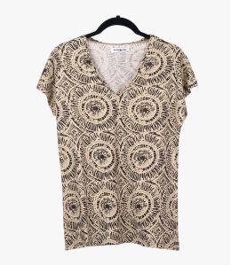 EVI SUN T-shirt en Coton, Modal pour Femme Storiatipic - 1