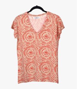 EVI SUN Cotton T-shirt, Women's Modal Storiatipic - 2