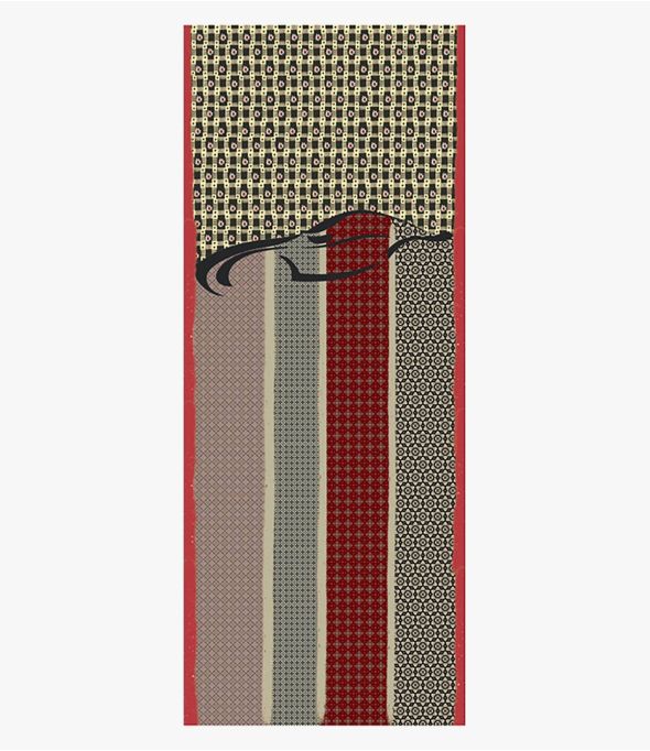 ARIS Echarpe en Laine pour Homme 80X200 cm - - Storiatipic