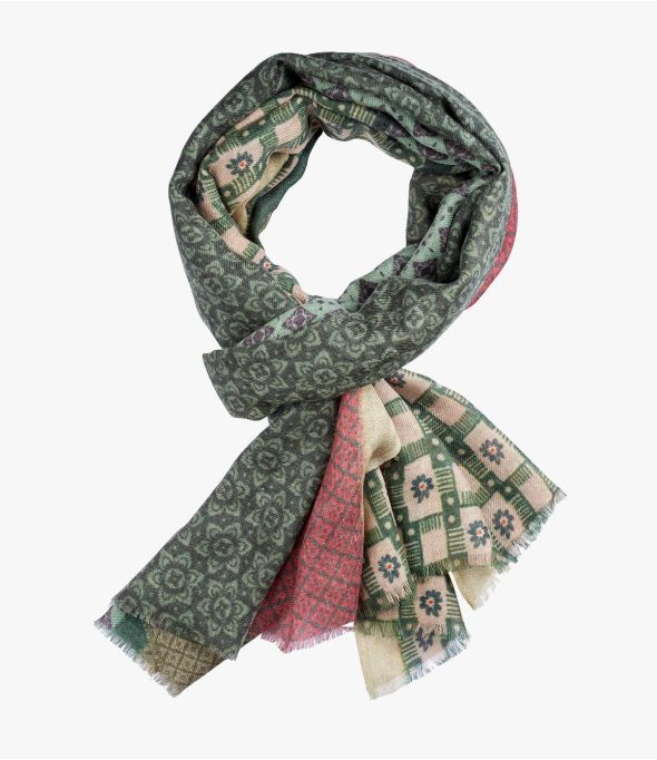 ARIS Men's Wool Scarf 80X200 cm - - Storiatipic