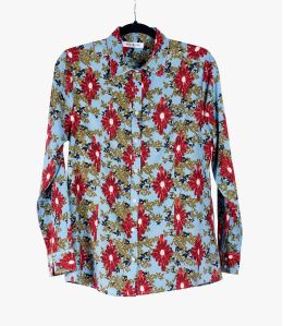 BONI ALEA Cotton Shirt, Women's Modal Storiatipic - 2
