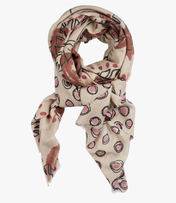 BORA Women's Silk Wool Scarf 100x200 cm - - Storiatipic