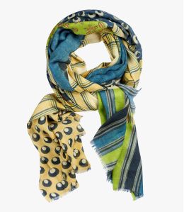 DIVA Wool scarf, Women's Silk 100x200 cm Storiatipic - 3