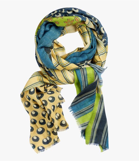 DIVA Wool, Silk Scarf for Women 100 X 200 CM - - Storiatipic