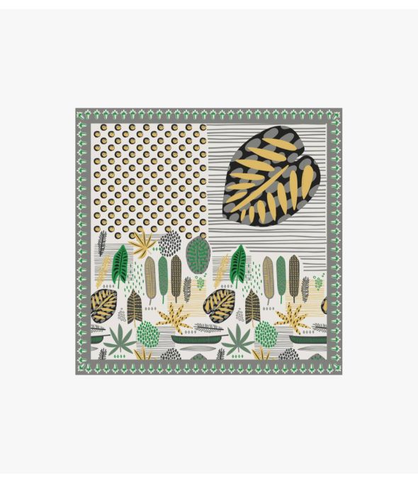 FANI Sciarpa in Seta da Donna 65x65 cm - - Storiatipic