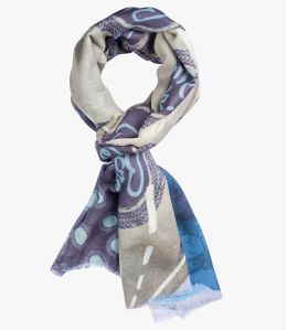 FENIX Lana, Bufanda de Nylon para Hombre 80X200 cm - - Storiatipic FENIX Lana, Bufanda de Nylon para Hombre 80X200 cm - - Storiatipic