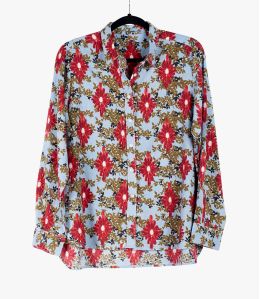 FRAN ALEA Cotton Shirt, Women's Modal Storiatipic - 2