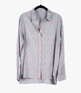 FRAN AUBE Cotton Shirt for Women Storiatipic - 1