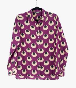 FRAN DIVA Cotton Shirt, Women's Silk Storiatipic - 2