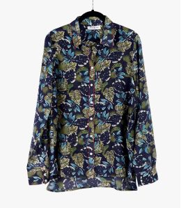 FRAN EPIQ Cotton Shirt, Women's Silk Storiatipic - 1
