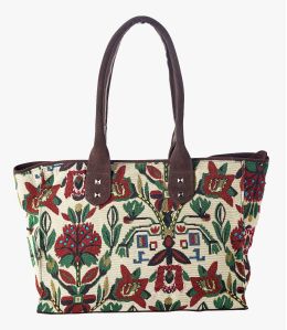 HIP IMP Cotton Bag, Women's Leather 39x29x15 cm Storiatipic - 2