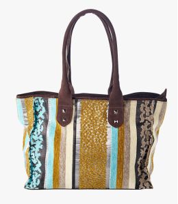 HIP IMP Cotton Bag, Women's Leather 39x29x15 cm Storiatipic - 8